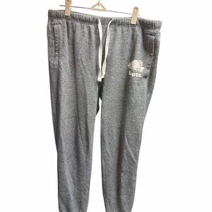 Roots Gray Jogger Sweatpants size Large